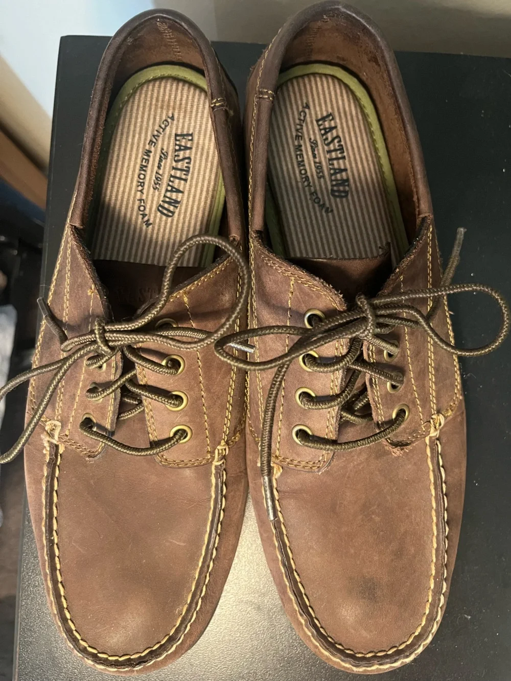 Men's Eastland Falmouth Brown Boat Shoes